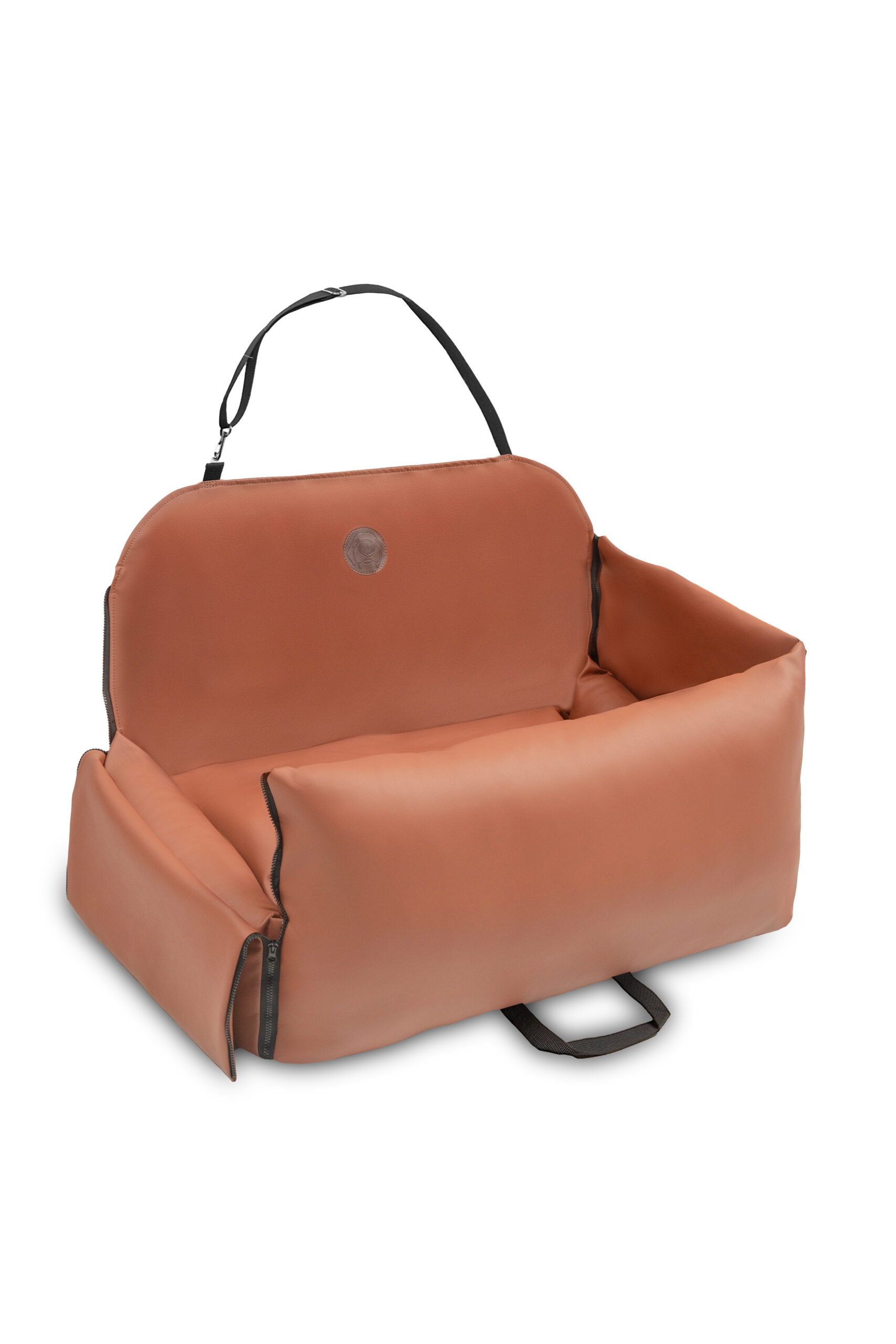 Автокрісло з високими бортами, автогамак для собак, Brownie 80х55 - Зображення 2