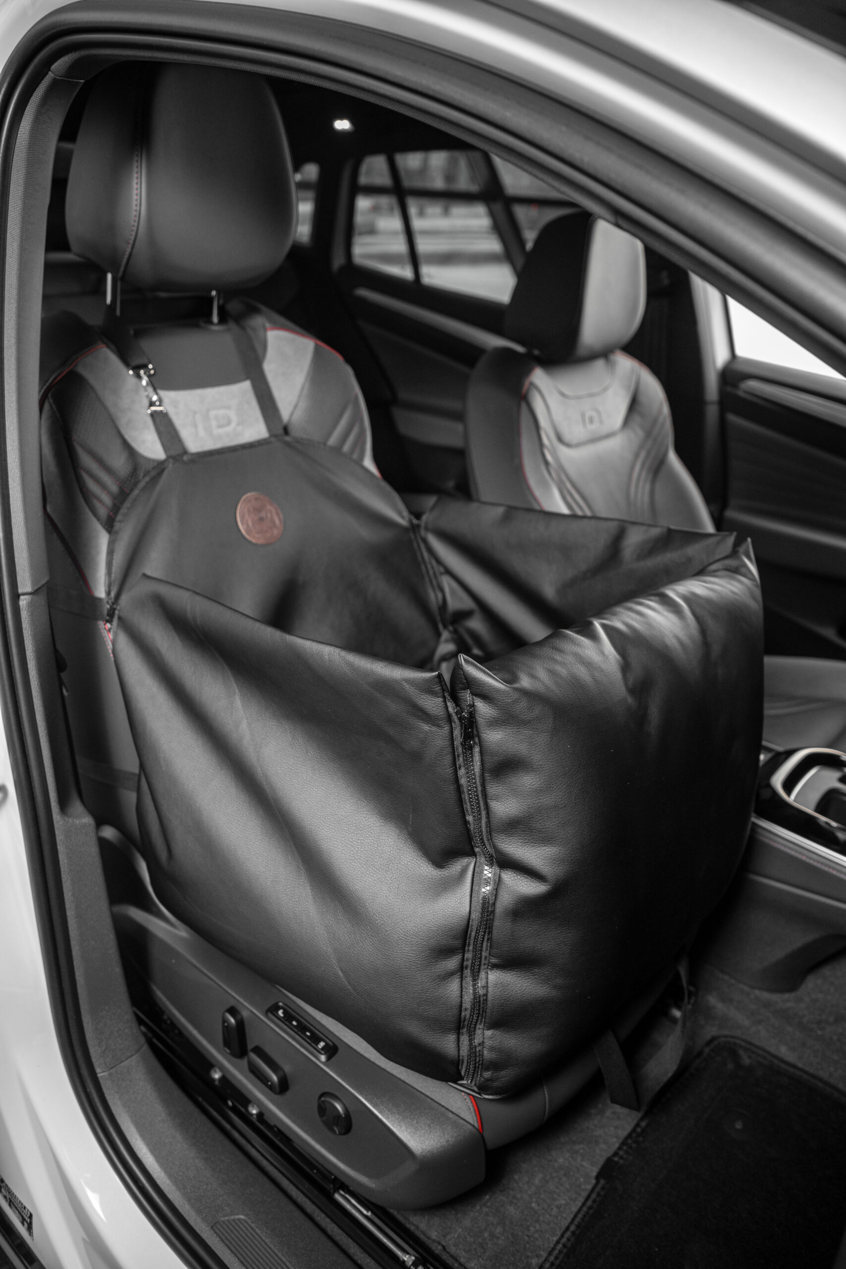 Автокрісло для собак з високими бортами, Dark 60х55 - Зображення 9